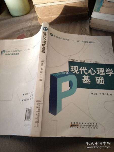 现代心理学基础/安徽省高等学校“十一五”省级规划教材