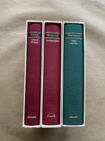 the library of america whitman、douglass、paine（3本合售）英文版 帶外盒
