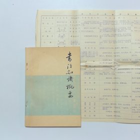 书法知识概要