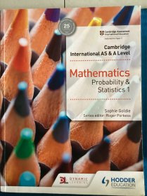 Mathematics Probability & Statistics 1 Cambridge International AS&A Level