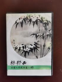 张大千弟子 著名女国画家杨鄂西教学（原版）视频光盘DVD（亲笔签名） 竹