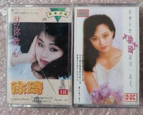 徐琦-讨你欢心、你会不会跟我一起走（磁带两盒）
