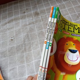 or Smart Start STEM PreK Grade K 1 美國加州幼兒園小學Science學科練習冊 3本 英文原版STEM教育課程EvanMoor