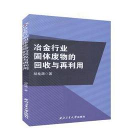 冶金行业固体废料的回收与再利用 环保 胡桂渊