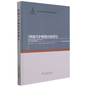 喷锚支护模型试验研究(精)/岩土工程地质力学模型试验理论与实践丛书