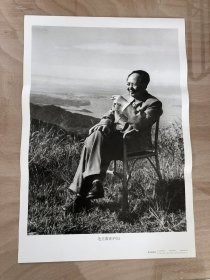 毛主席在庐山。 对开。1992 年 1 版 1 印。铜版纸。 一些小瑕疵难免，具体品相如图自定。