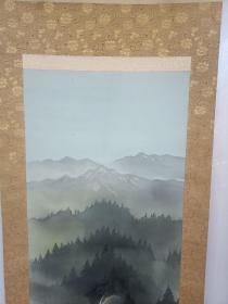 山水画，中西结合画法，