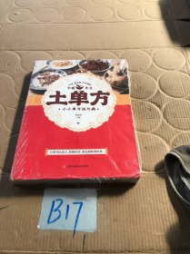 土单方   中医书籍养生偏方大全民间老偏方美容养颜常见病防治 保健食疗偏方秘方大全小偏方老偏方中医健康养生保健疗法