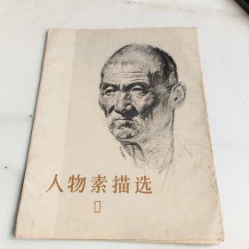 人物素描选(散页5页)