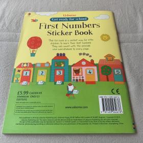 First Numbers Sticker Book (Get Ready for School Sticker Books)