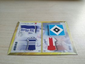 足球俱乐部收藏卡25 柏林赫塔