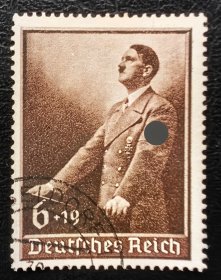 2-194#，德国1939年邮票，全国劳动节演讲。国家文化基金。1全，上品信销。二战集邮。