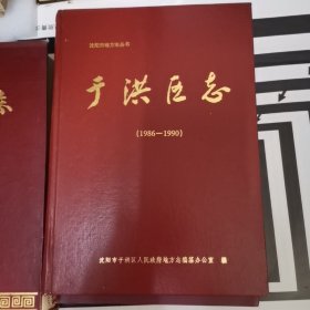 于洪区志、于洪区志1986-1990、于洪区志1991-2000。。3本合售【16开精装】【1-12】