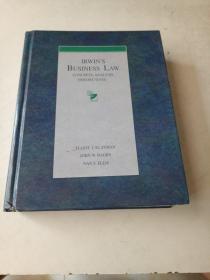 IRWINS.BUSINESS.LAW欧文商业法概念及分析视角（精16开）1992年版