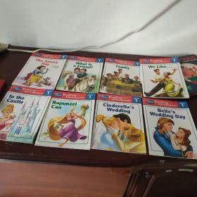 英文正版绘本 迪士尼8册 平装有盒 公主系列 儿童分级阅读 1级(初级) Reading Adventures Disney Princess Level 1