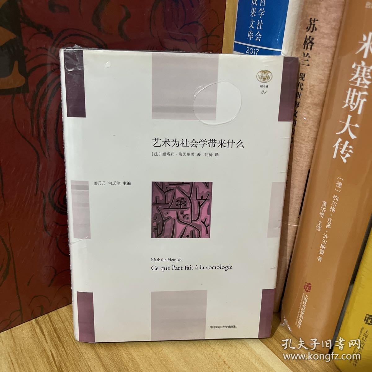 轻与重文丛31·艺术为社会学带来什么*原装塑封