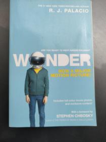 奇迹男孩 英文原版 Wonder 同名电影小说   插图本