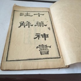 十药神书注解(全一册)