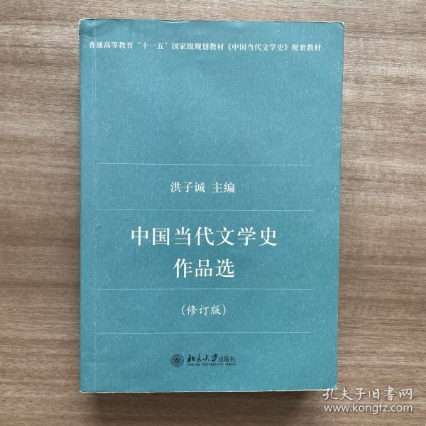 中国当代文学史作品选