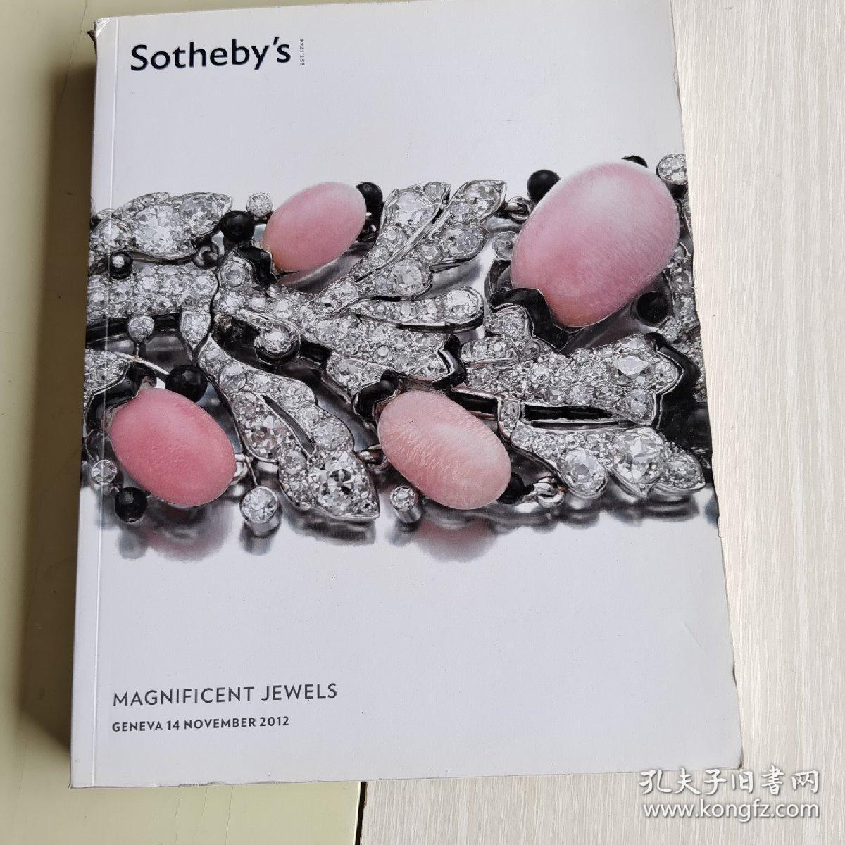 sotheby's magnificent jewels geneva 14 november 2012【352】【苏富比2012秋拍日内瓦11.14--华贵的珠宝】 360页