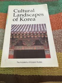 CULTURAL LANDSCAPES OF KOREA 韩国文化景观 铜版纸 多彩图