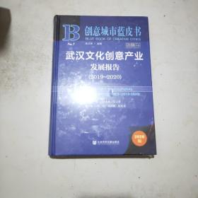 创意城市蓝皮书：武汉文化创意产业发展报告(2019-2020)16开精装本(原塑封全新书)