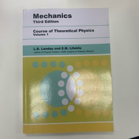 Mechanics：Course of Theoretical Physics