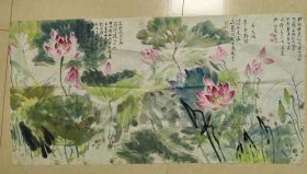 20老画家姬颜和国画精品 约8平尺 师承杨建侯 吴国亭等三位教授 终身保真