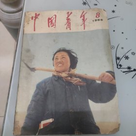 中国青年 1966年第八期，第十期两册