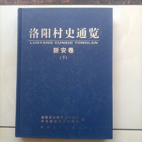 洛阳村史通览. 新安县卷 : 下册