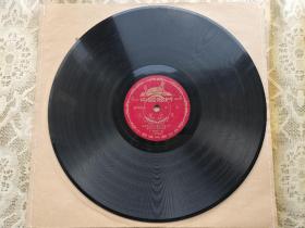 50年代78转黑胶唱片歌曲手风琴伴奏唱片解放军空军政治部文艺工作团