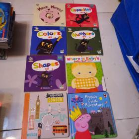 宝宝玩英语、Where Is Baby's Belly Button? A Lift-the-Flap Book、（8本合售）儿童精装英文原版绘本