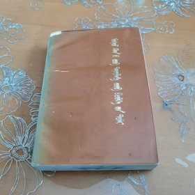 蒙语正音正字词典 蒙文