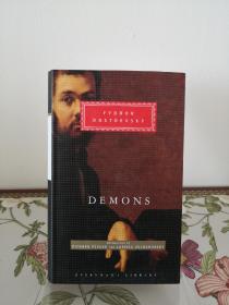 【微瑕疵现货 完美价145元 】Demons 群魔 Fyodor M. Dostoevsky 陀思妥耶夫斯基 everyman's library 人人文库 英文原版 布面封皮琐线装订 丝带标记 内页无酸纸可以保存几百年不泛黄