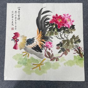 名家精品国画-富贵吉祥