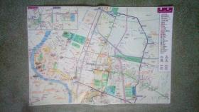 旧地图-泰国曼谷地图繁体版8开8品