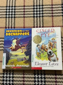 【英文儿童读物】Ginger Pye + Invasion of the Dognappers （2本合售） 品相自鉴