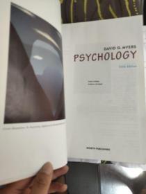 PSYCHOLOGY (By David G.Myers Fifth Edition)  专业心理学- 精装大12开 重册