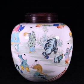 《精品放漏》雍正罐——清代瓷器收藏