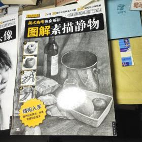 美术高考应试范画参考:水粉静物、敲门砖系列美术丛书:素描静物、素描头像、素描石膏像、高考秘籍几何形体、速写、石膏像结构明暗训练、色彩静物调色训练、毕风塘色彩静物、素描肖像、图解素描静物、图解素描头像、美术教学训练 素描石膏像、素描高考石膏像、素描头像表现技法、高分色彩要点精解、素描静物范例 17本合售