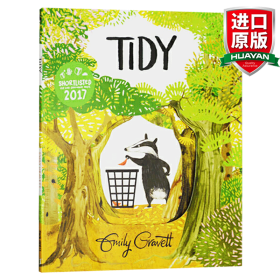 英文原版 Tidy 爱整洁的皮皮-埃米莉格雷维特 英文版 进口英语原版书籍