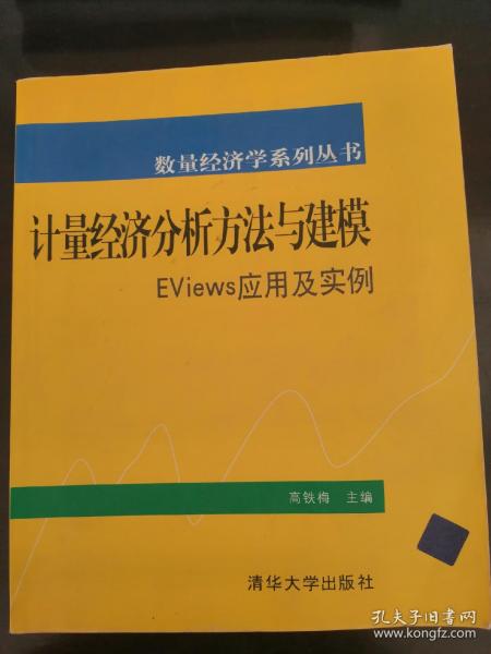 计量经济分析方法与建模：Eviews应用及实例