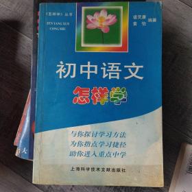 初中语文怎样学——《怎样学》丛书(大32开A)