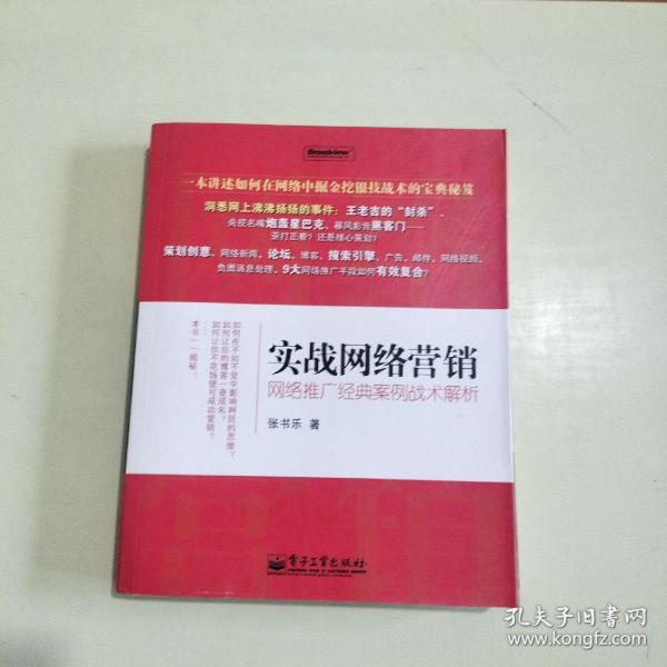 实战网络营销：网络推广经典案例战术解析