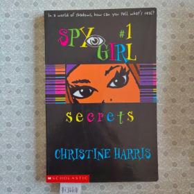 Spy Girl #1 Girl Secrets   Christine Harris 英语进口原版小说