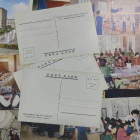 朝鲜老明信片(共13张带原封套)
