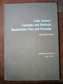 Color Science：Concepts and Methods，Quantitative Data and Formulae （色彩科学：概念和方法、定量数据和公式)（目录见图）
