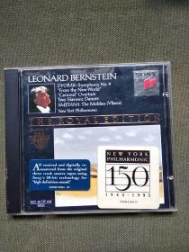 音乐CD 《New york philharmonic》 一碟装 (Largo 、 scherzo.molto vivace等) 已索尼机试听，音质良好