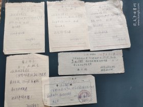 河南省安阳市许家沟公社许家沟大队1969年 出生证明祝毛主席万寿无疆！ 许金存 许玉庆 许全林 许小妮 许便芹 出生证明领取补助布票 许家沟革委会（6张）