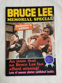 李小龙纪念专辑，附送李小龙照片，英文版，BRUCE LEE MEMORIAL SPECIAL